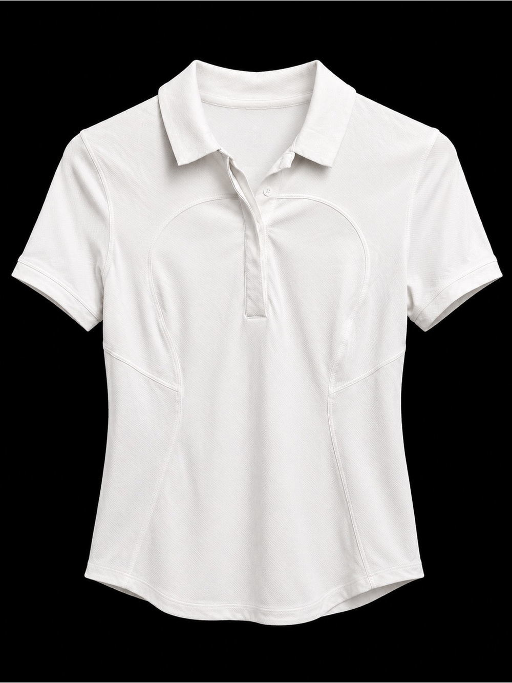 Lululemon Quick-Drying Short Sleeve Polo White Women’s Small Golf Tennis